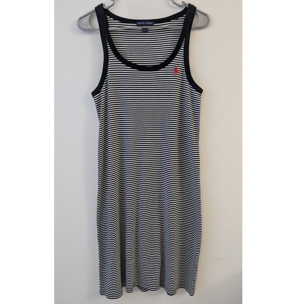 ralph lauren blue label vintage pima cotton dress